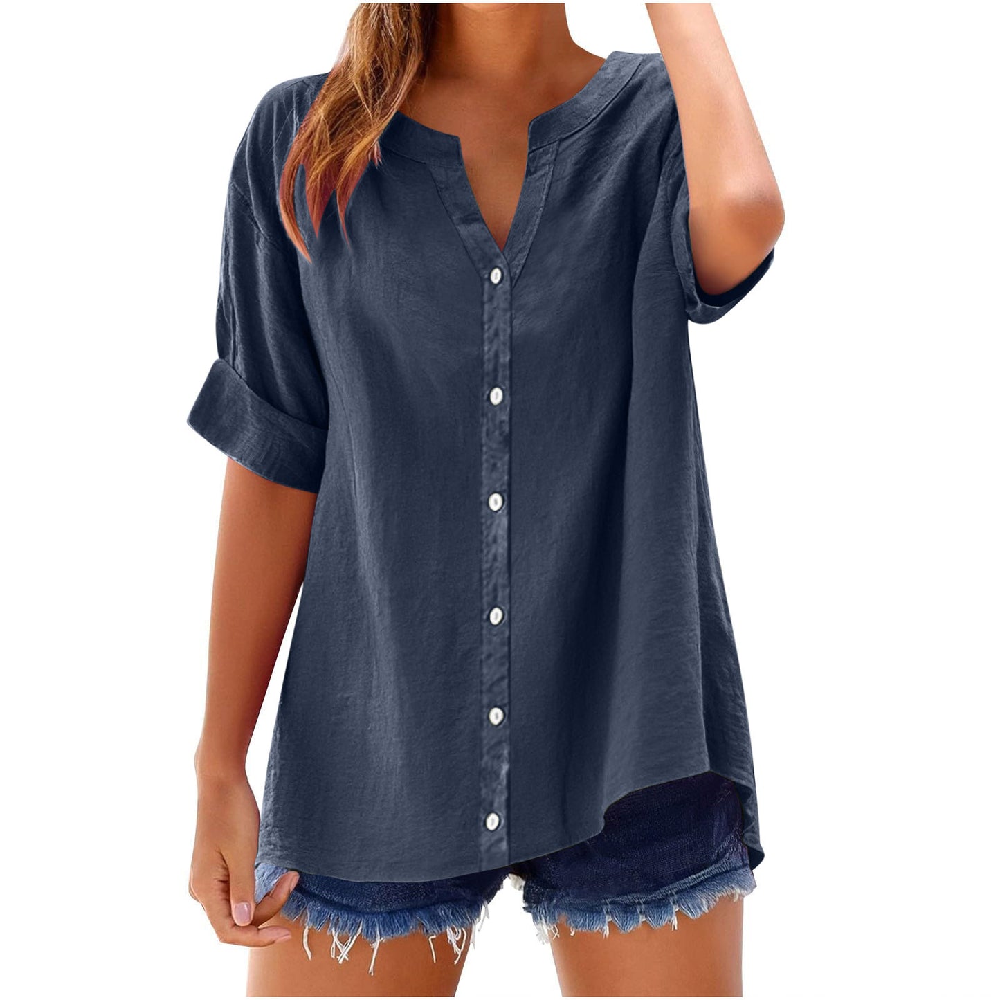 European And American Women's Fashion Versatile Top