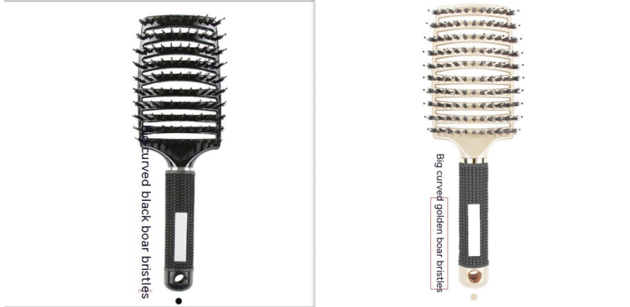 Big Curved Comb Bristle Massage Comb Eight Claws