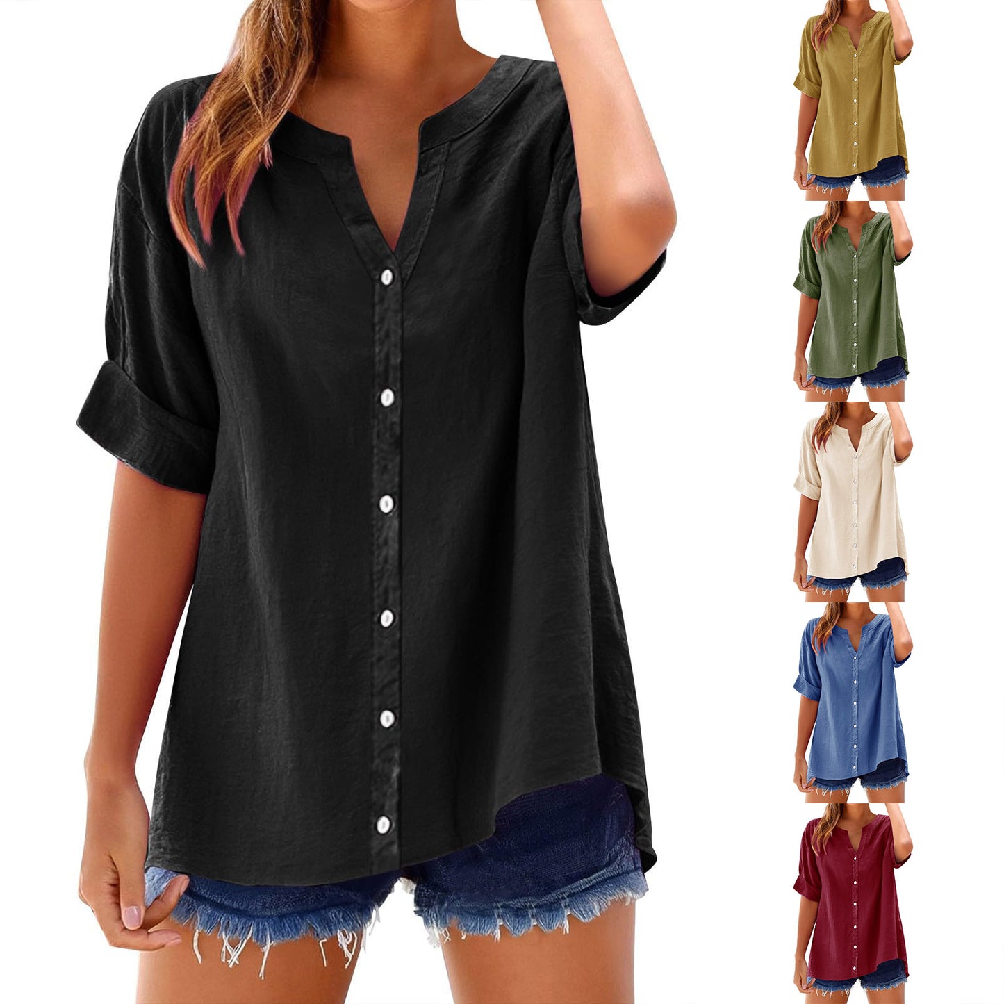 European And American Women's Fashion Versatile Top