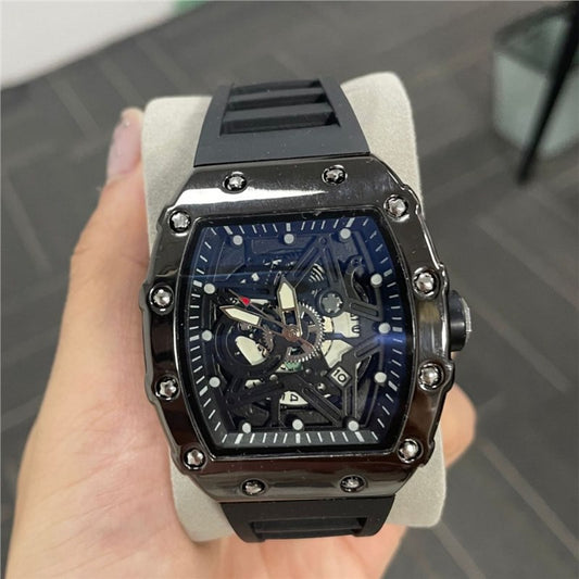 Cylindrical Mens Watch With Luminous Quartz Movementnon-wristwatch