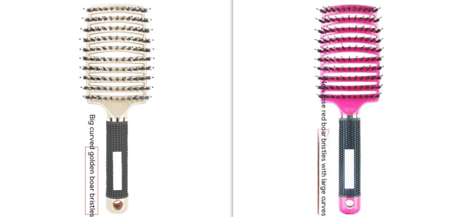 Big Curved Comb Bristle Massage Comb Eight Claws